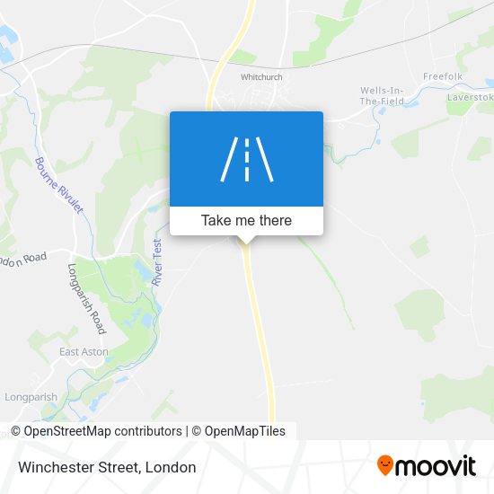 Winchester Street map