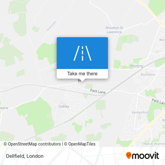 Dellfield map