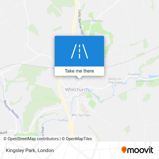 Kingsley Park map