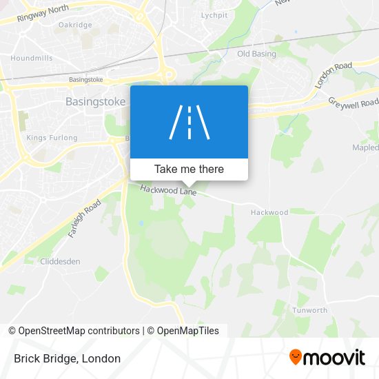 Brick Bridge map