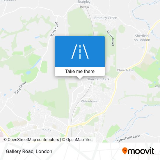 Gallery Road map