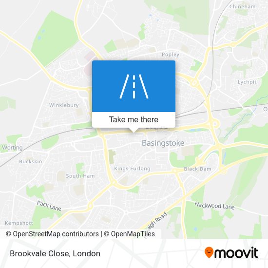 Brookvale Close map