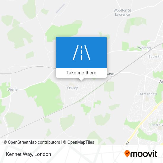 Kennet Way map