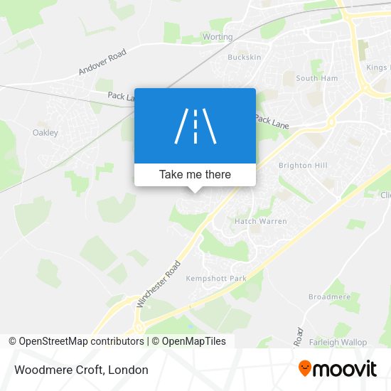 Woodmere Croft map
