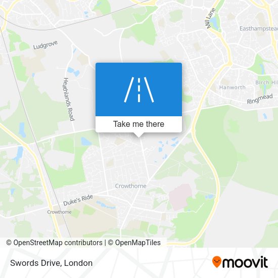 Swords Drive map