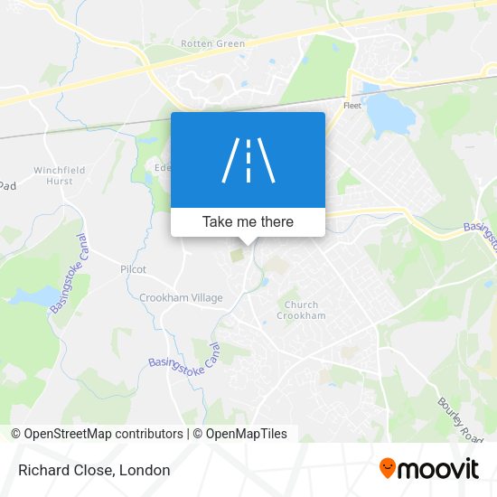 Richard Close map
