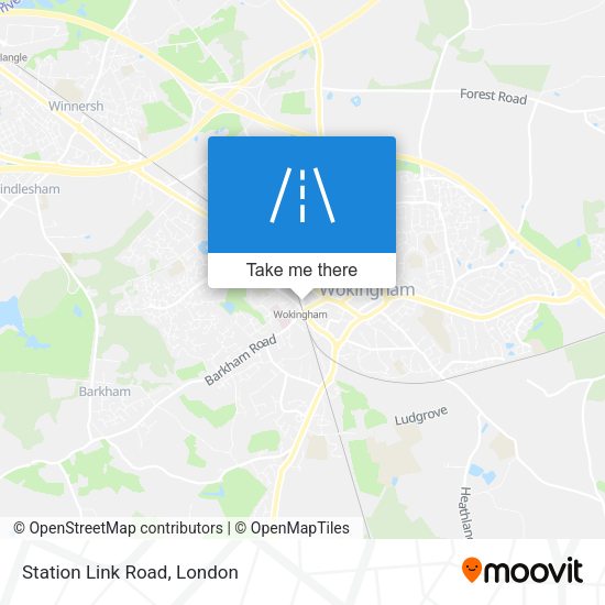 Station Link Road map
