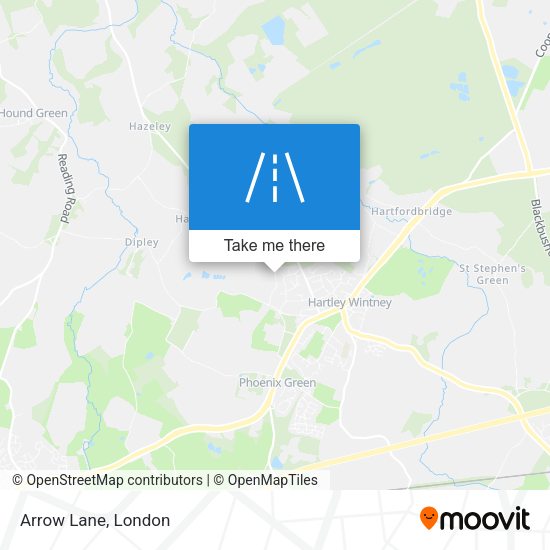 Arrow Lane map