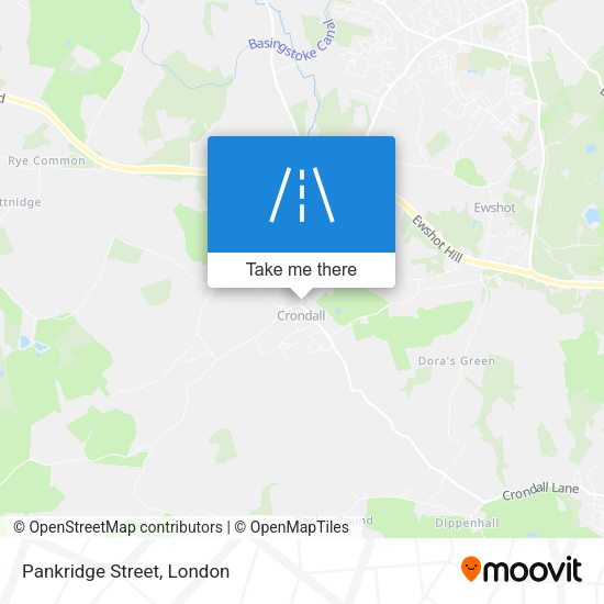 Pankridge Street map