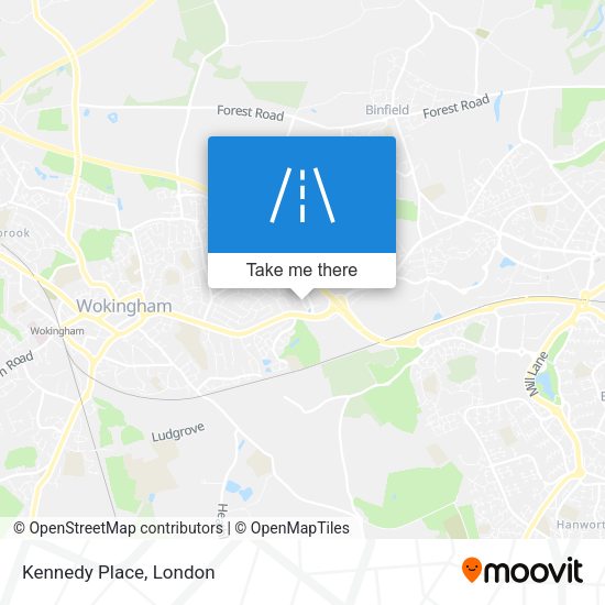 Kennedy Place map