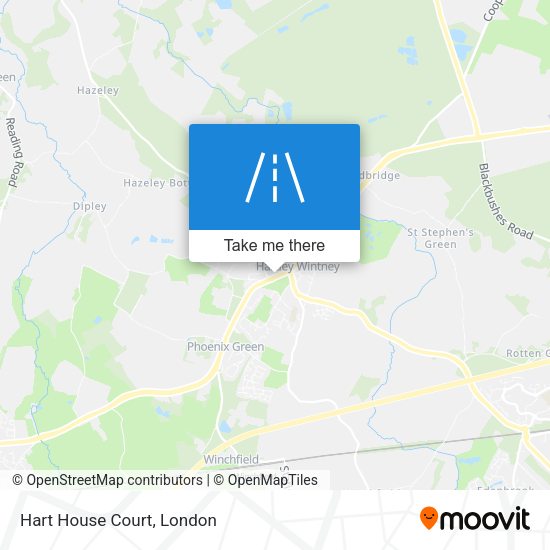 Hart House Court map