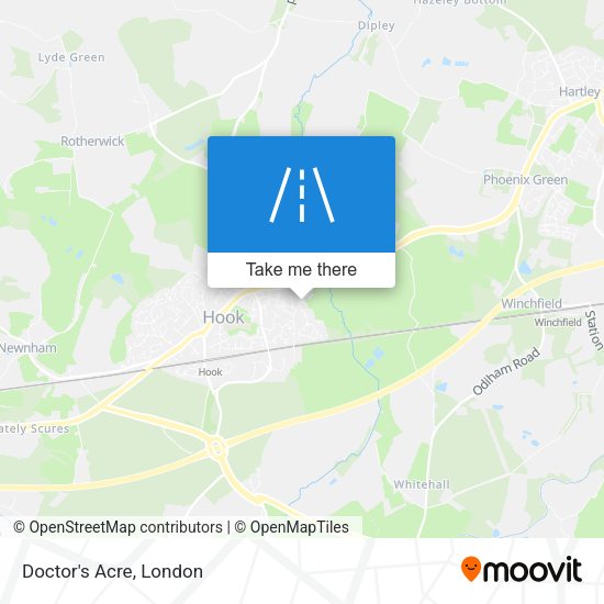 Doctor's Acre map