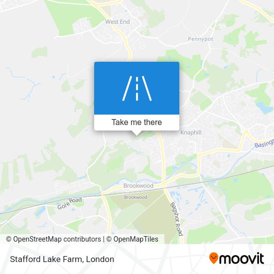 Stafford Lake Farm map
