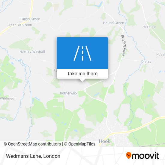 Wedmans Lane map