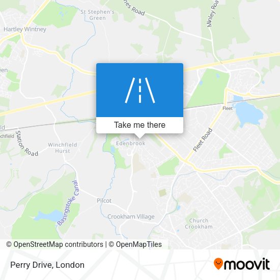 Perry Drive map