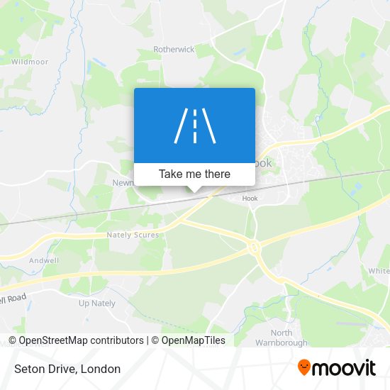 Seton Drive map