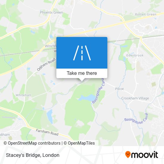 Stacey's Bridge map
