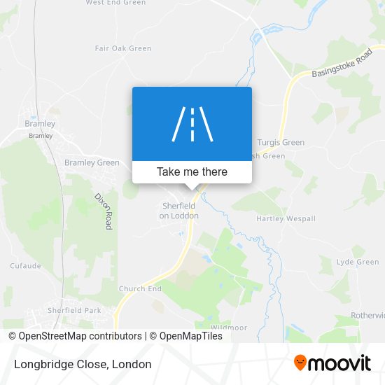 Longbridge Close map