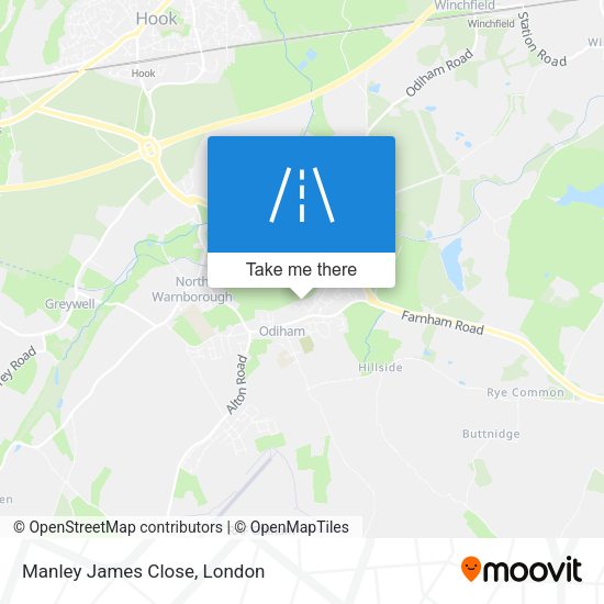 Manley James Close map