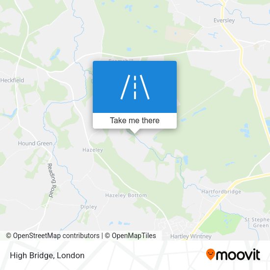 High Bridge map