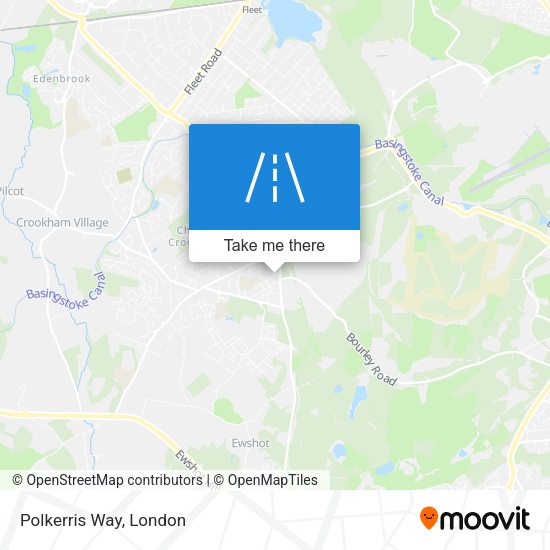 Polkerris Way map