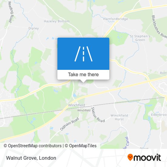 Walnut Grove map