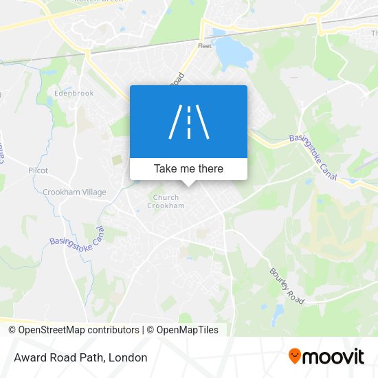 Award Road Path map