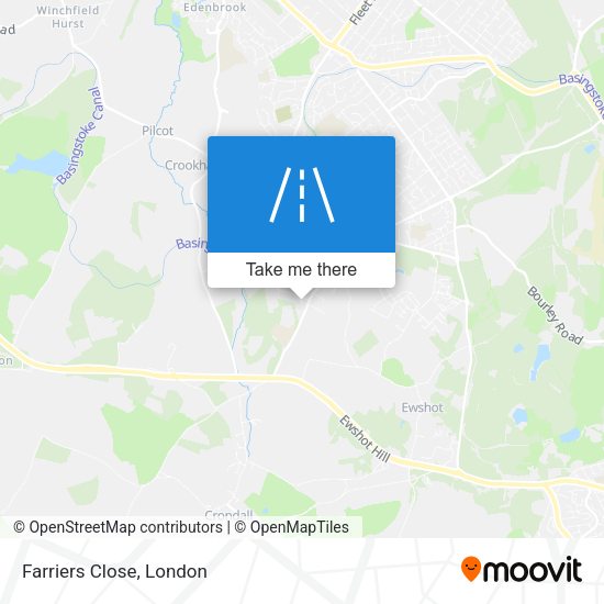 Farriers Close map