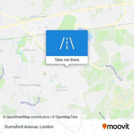 Durnsford Avenue map