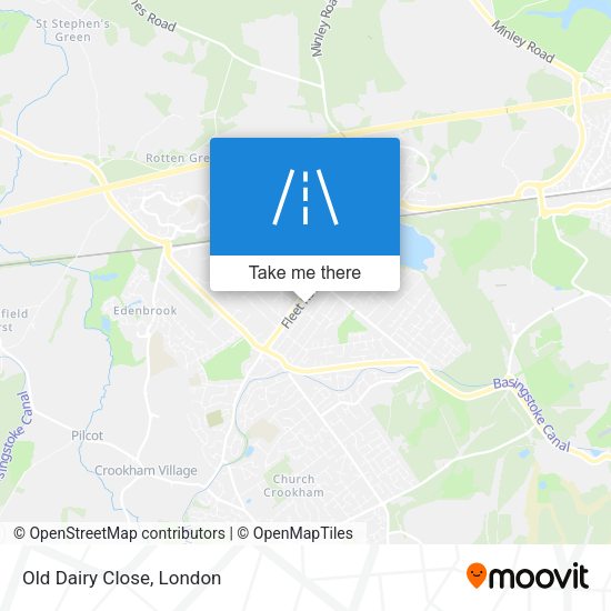 Old Dairy Close map