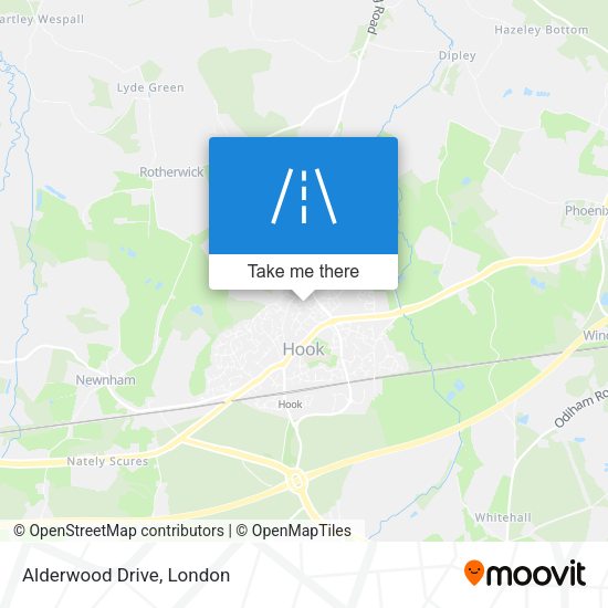 Alderwood Drive map
