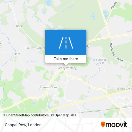 Chapel Row map