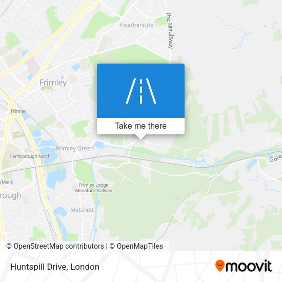 Huntspill Drive map