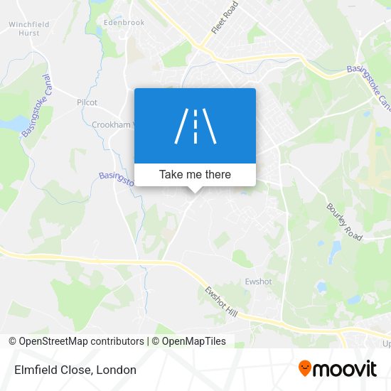 Elmfield Close map