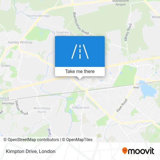 Kimpton Drive map