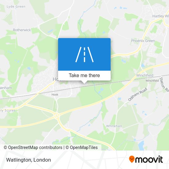 Watlington map
