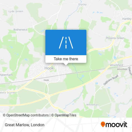 Great Marlow map