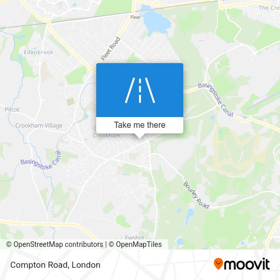 Compton Road map