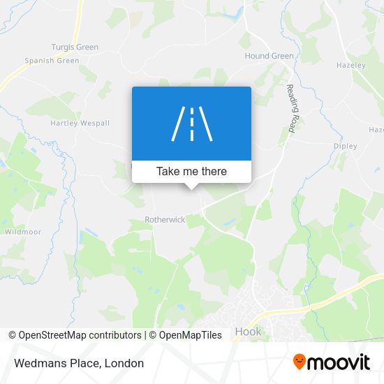 Wedmans Place map
