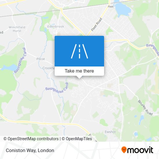Coniston Way map