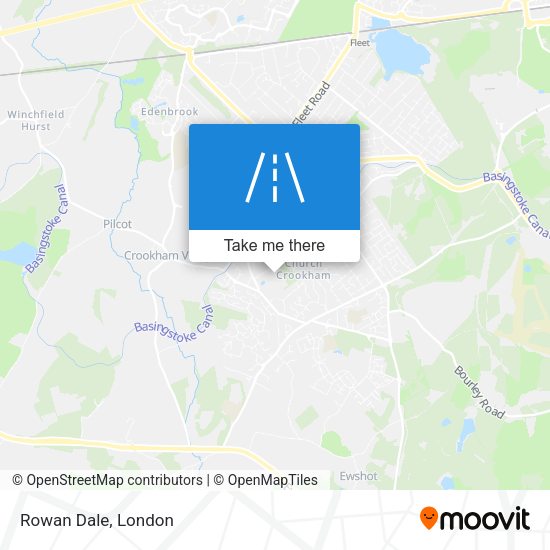Rowan Dale map