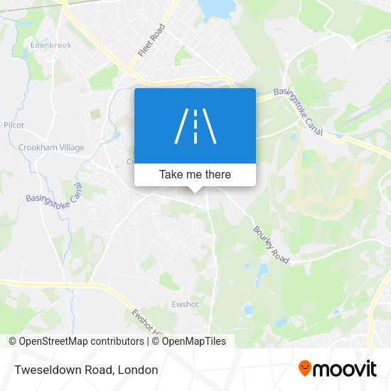Tweseldown Road map