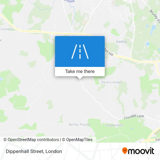 Dippenhall Street map