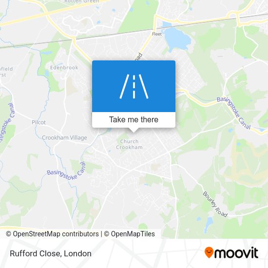 Rufford Close map