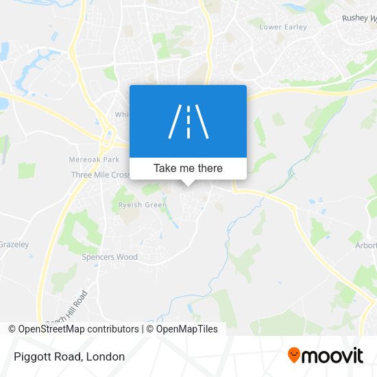 Piggott Road map