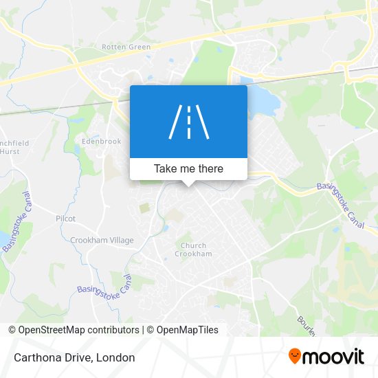 Carthona Drive map