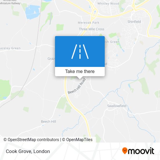 Cook Grove map