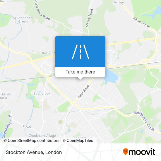 Stockton Avenue map