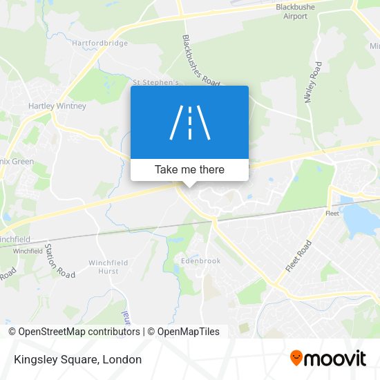 Kingsley Square map