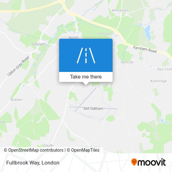 Fullbrook Way map